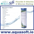 Fluoride & Chlorine Filter | 2½" x 10" cartridge